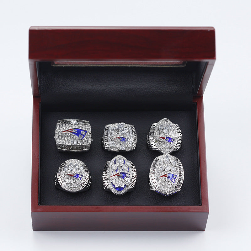 Patriots Super Bowl Ring Set