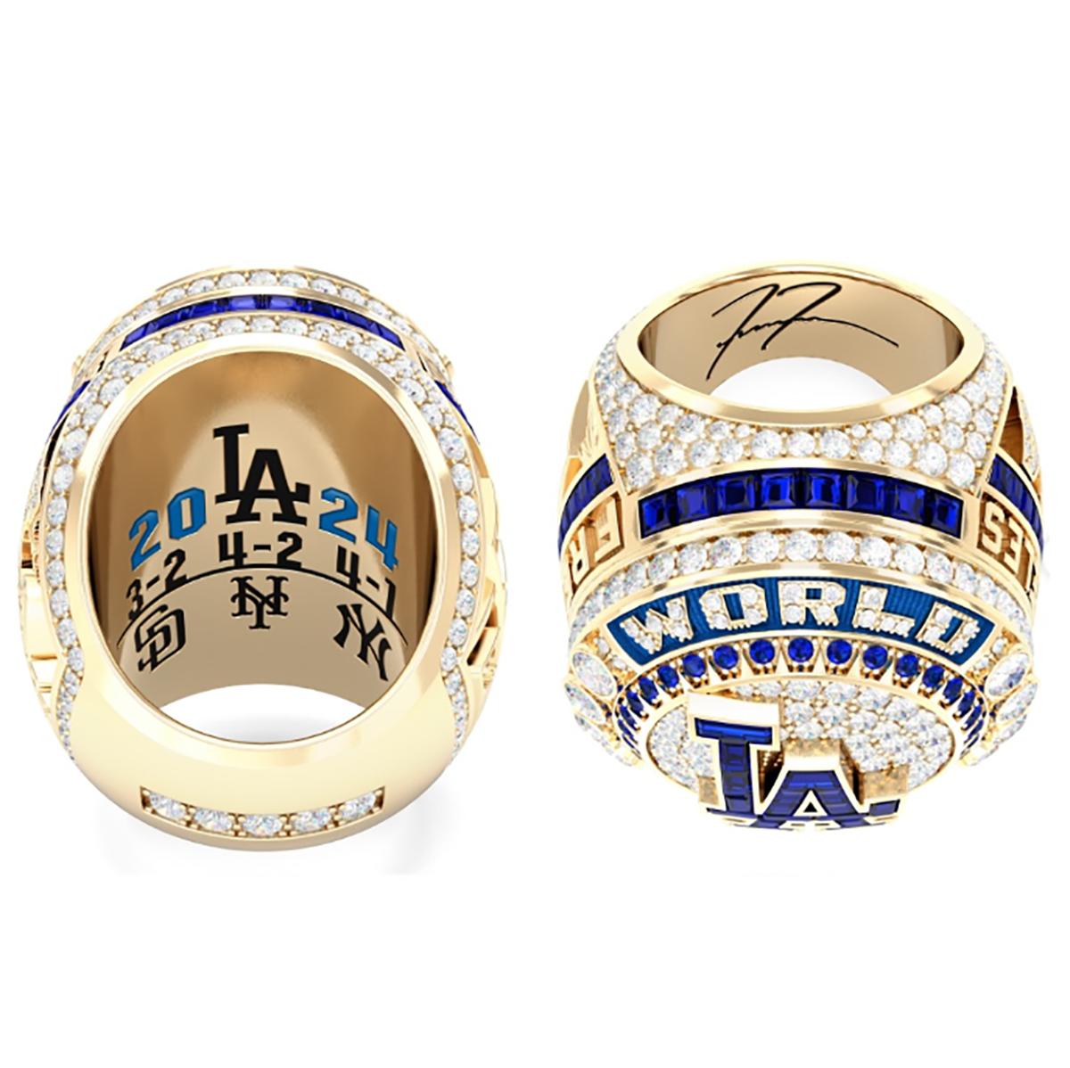 LA Dodgers 2024 World Series Ring