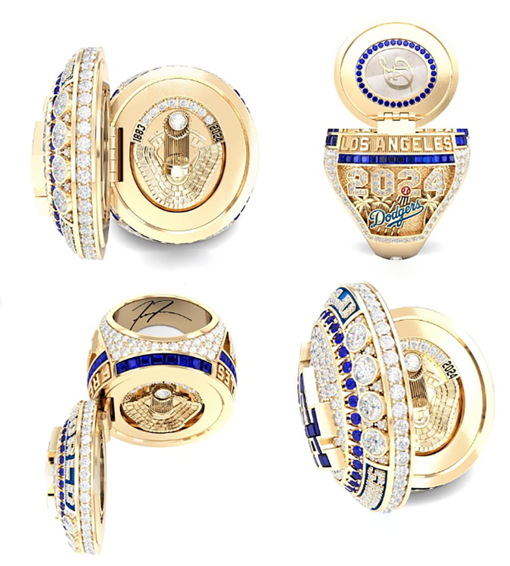 LA Dodgers 2024 World Series Ring