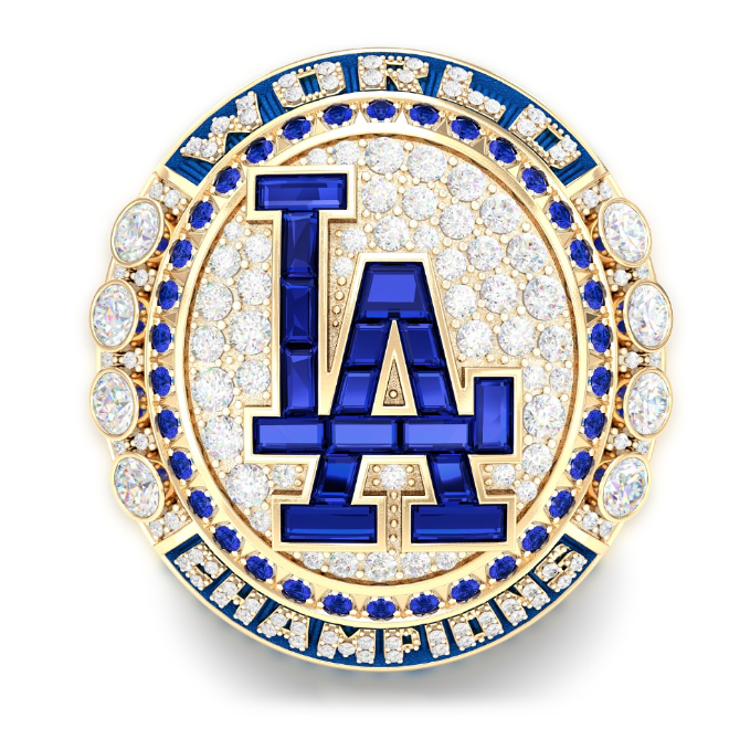 LA Dodgers 2024 World Series Ring