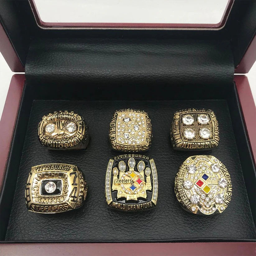 Steelers Super Bowl Ring Set