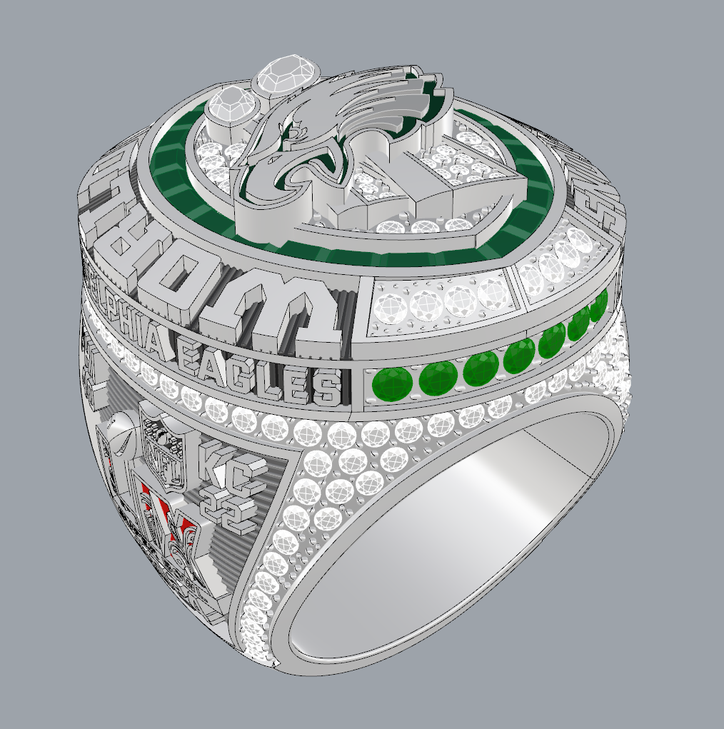 Philadelphia Eagles 2025 Super Bowl Ring