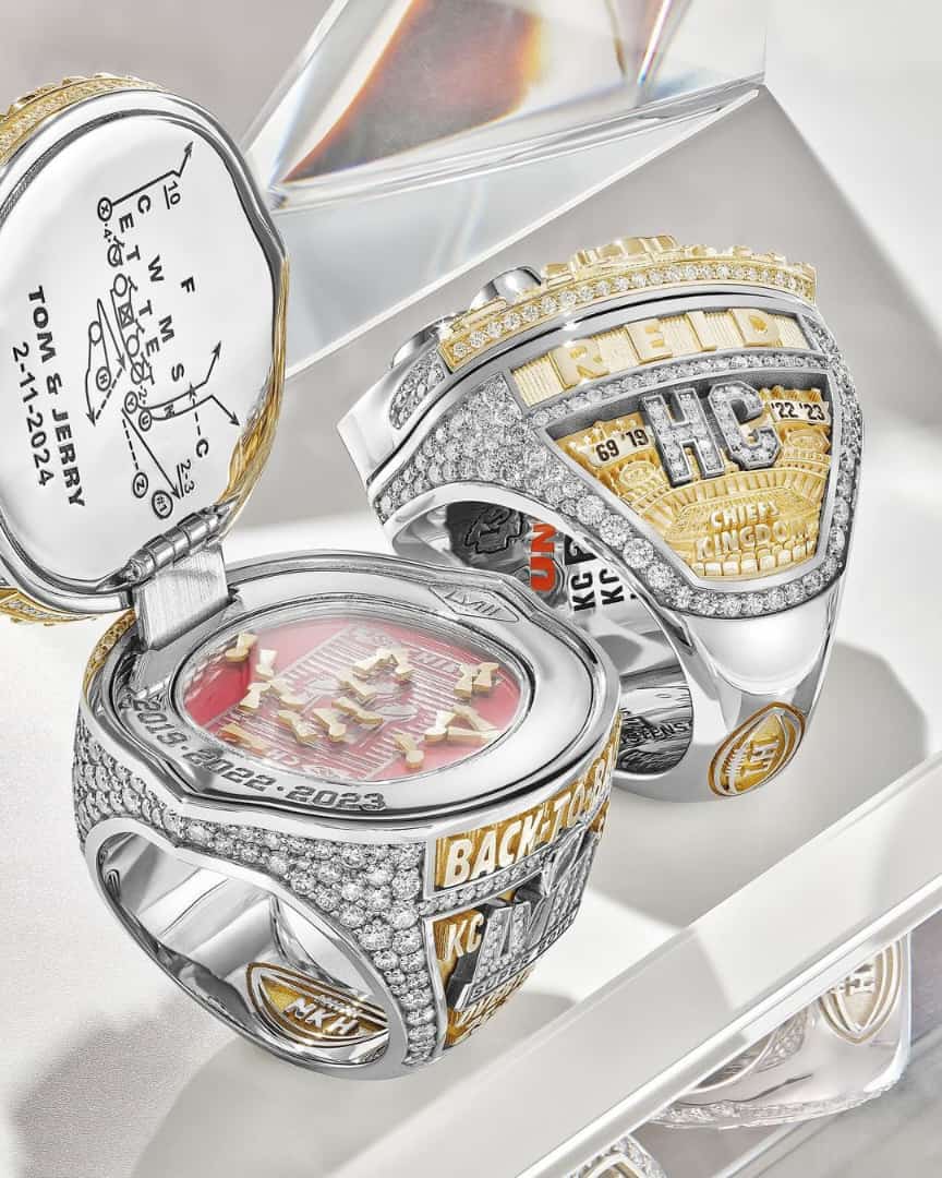 Kansas City Chiefs 2024 Official Championship Ring