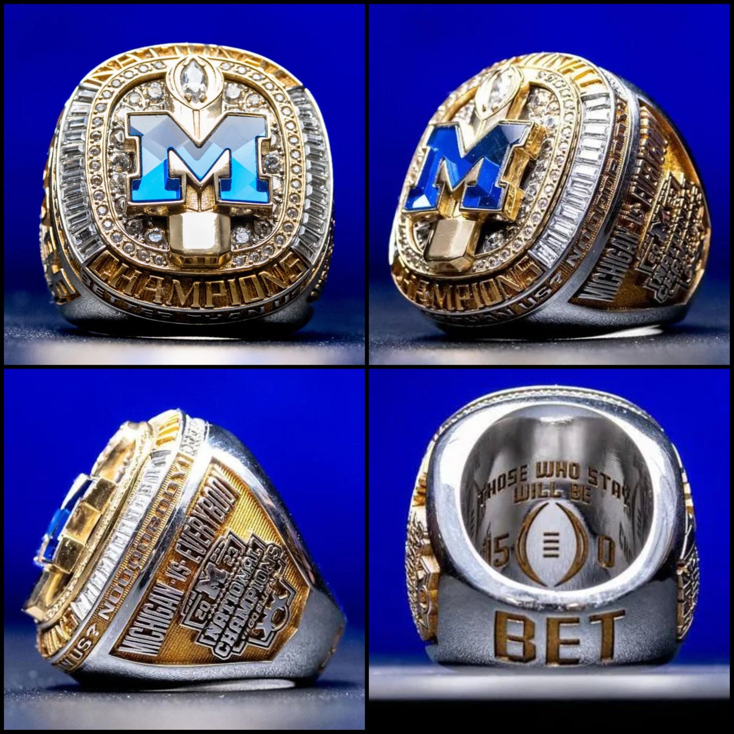 Michigan Wolverines 2024 Championship Ring