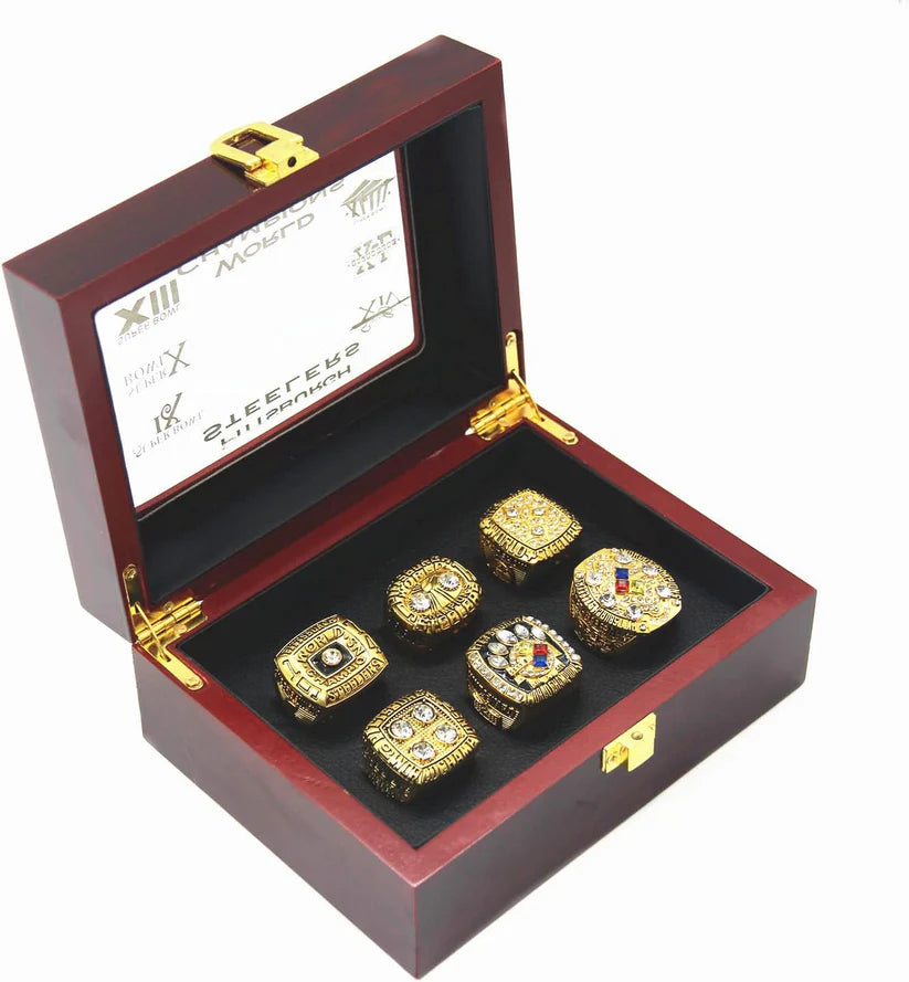 Steelers Super Bowl Ring Set