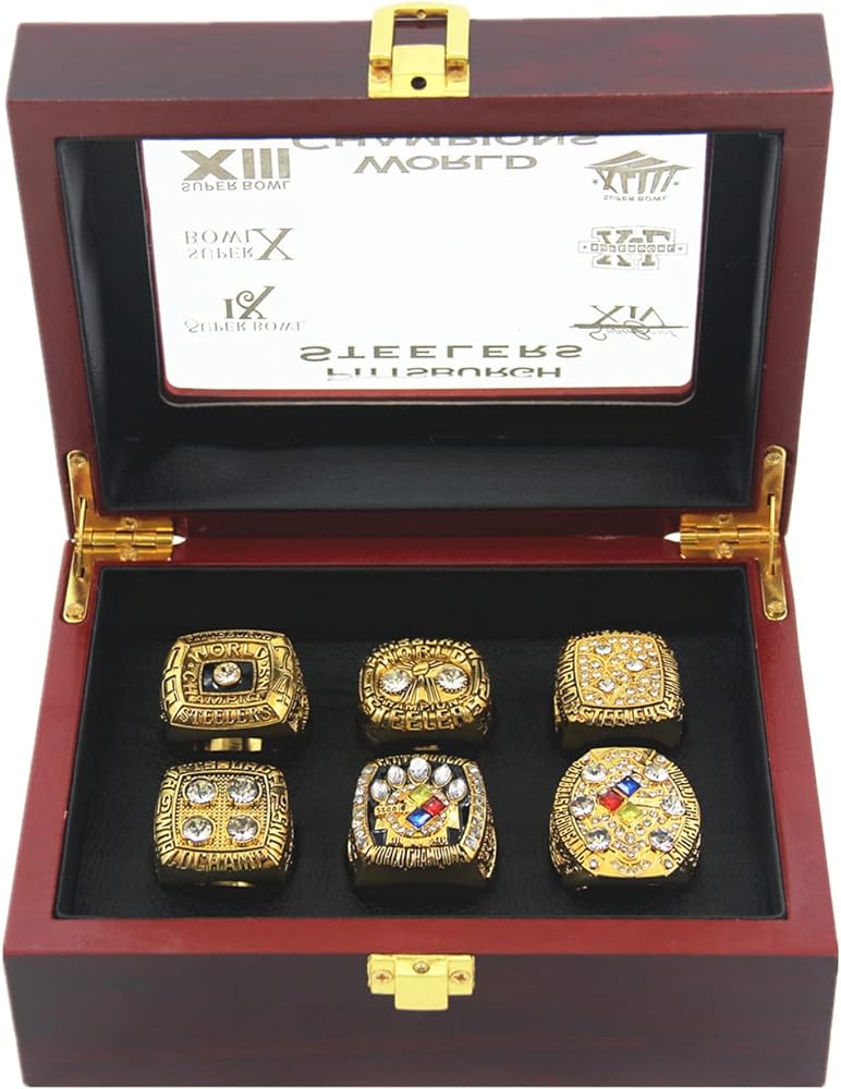 Steelers Super Bowl Ring Set