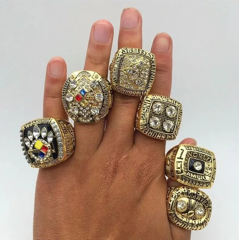Steelers Super Bowl Ring Set