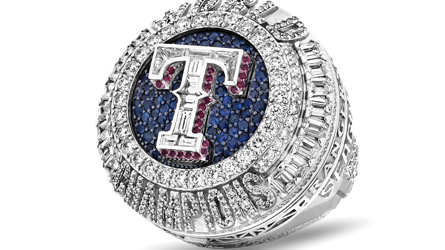 Texas Rangers 2024 Championship Ring