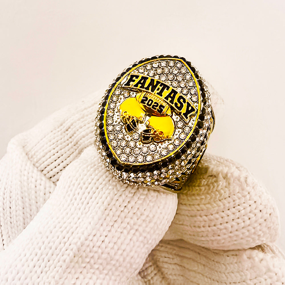 Two-Tone Fantasy Football Championship Ring 2025
