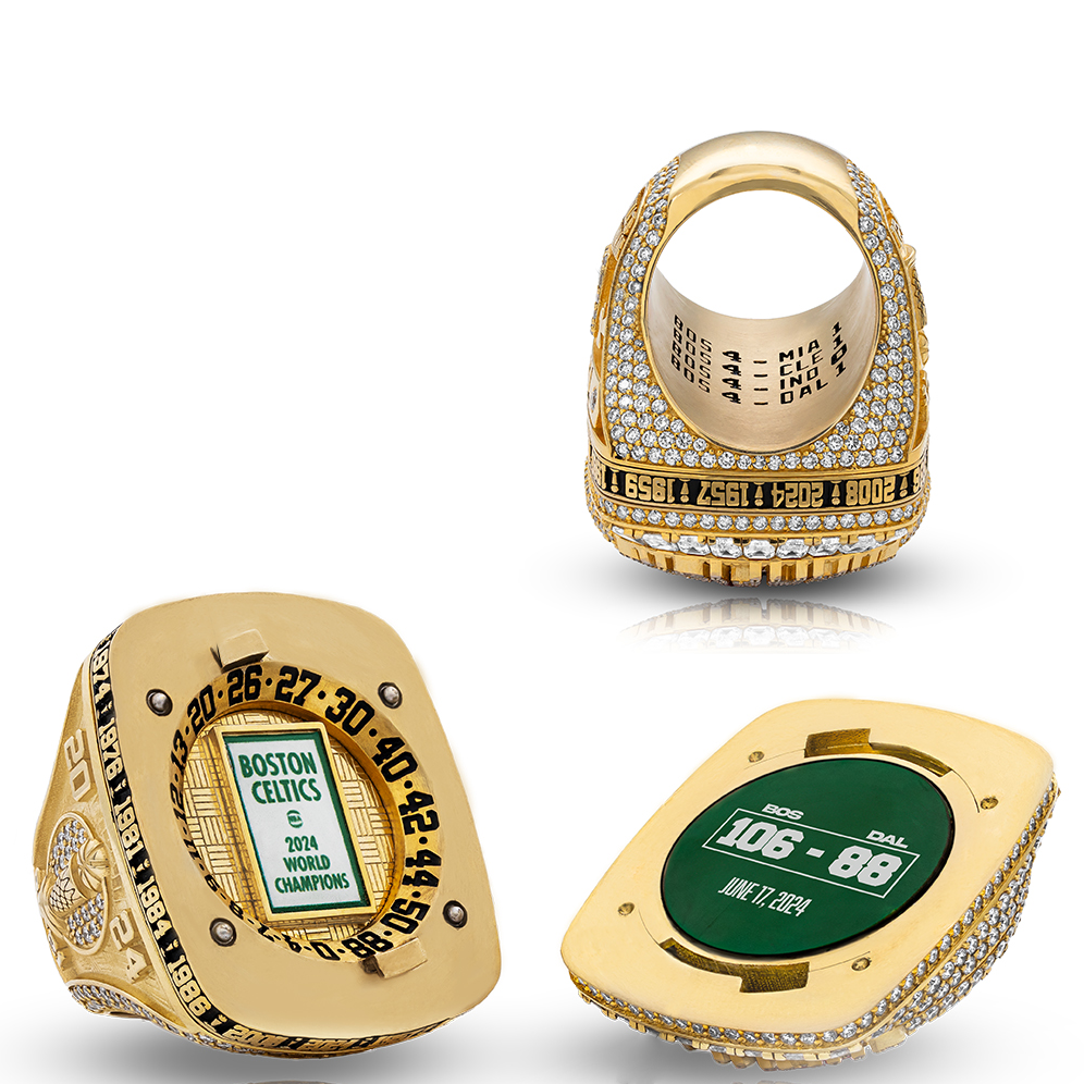 Boston Celtics 2024 OFFICIAL Championship Ring