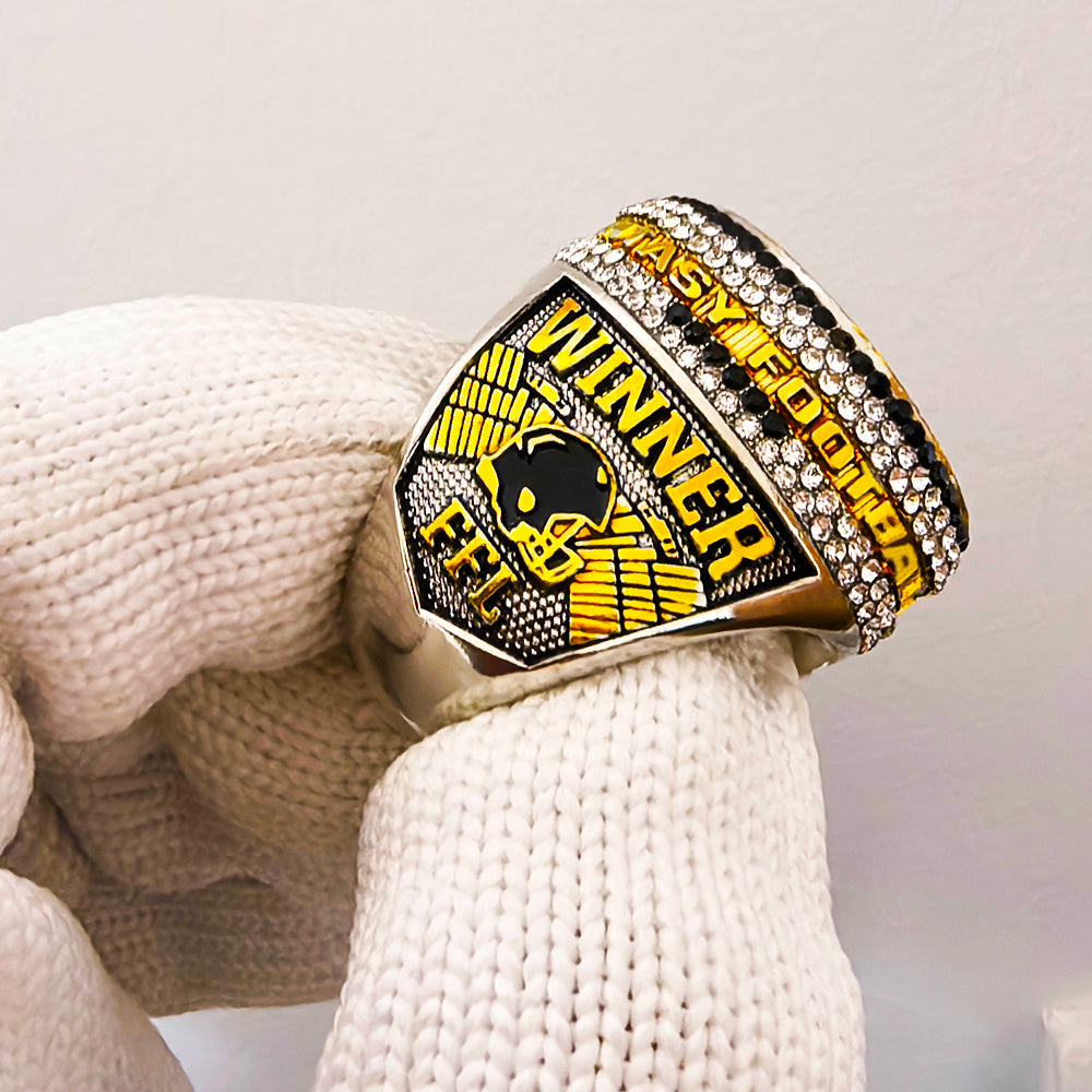 Two-Tone Fantasy Football Championship Ring 2025