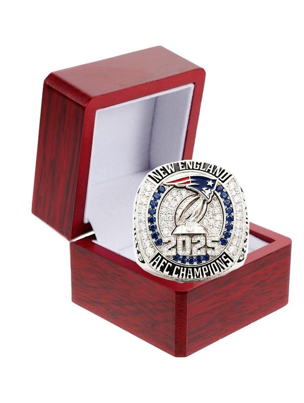 New England Patriots 2025 AFC Championship Ring
