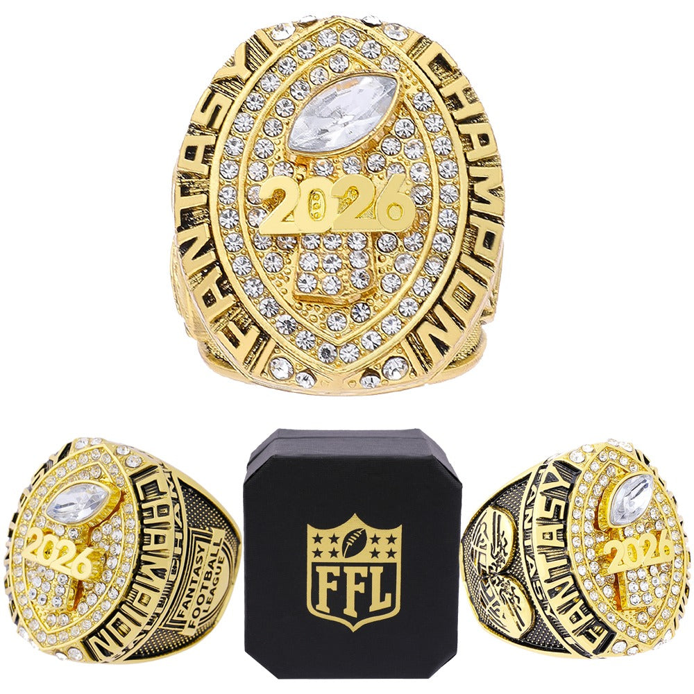 Custom Fantasy Football Rings