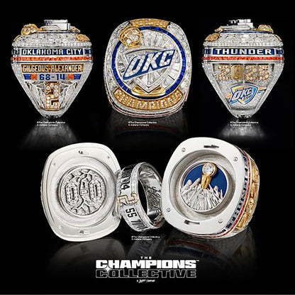 Oklahoma City Thunder 2025 OFFICIAL Championship Ring