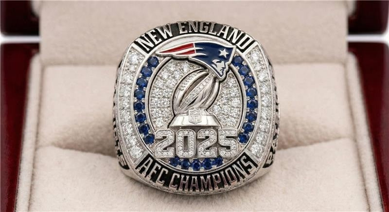New England Patriots 2025 AFC Championship Ring