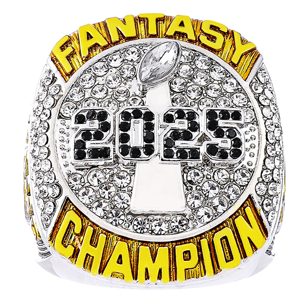 2025 Fantasy Football Ring Yellow