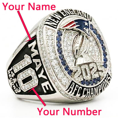 New England Patriots 2025 AFC Championship Ring