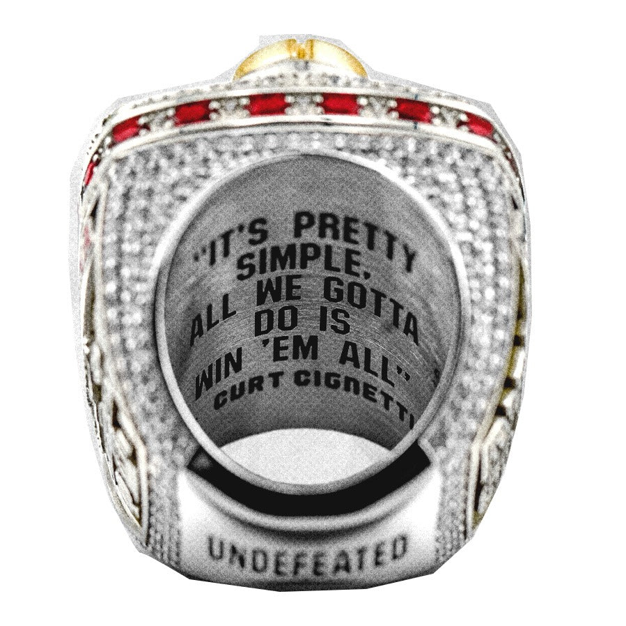 Indiana Hoosiers 2026 National Championship Ring