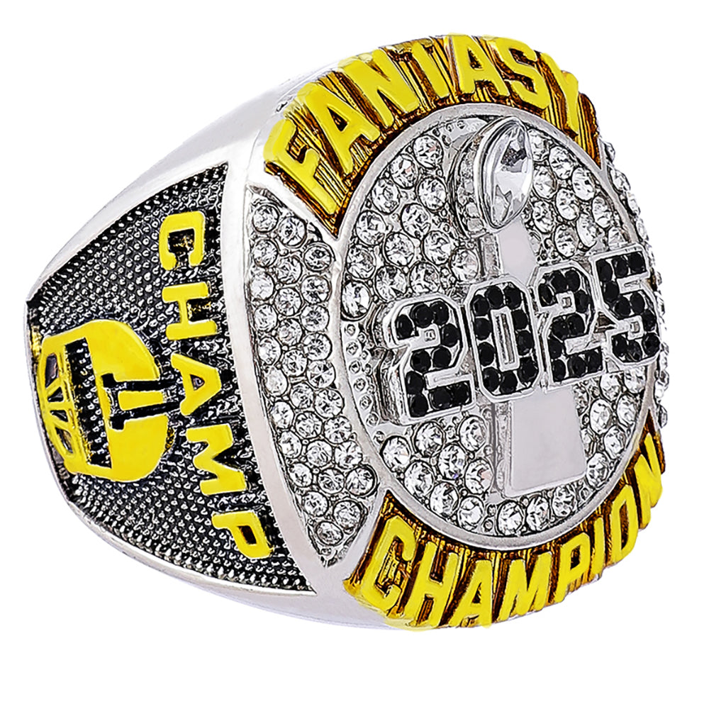 2025 Fantasy Football Ring Yellow