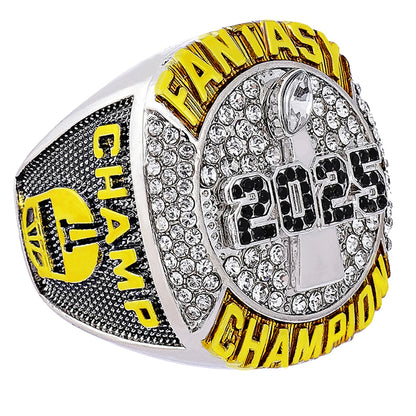 2025 Fantasy Football Ring Yellow