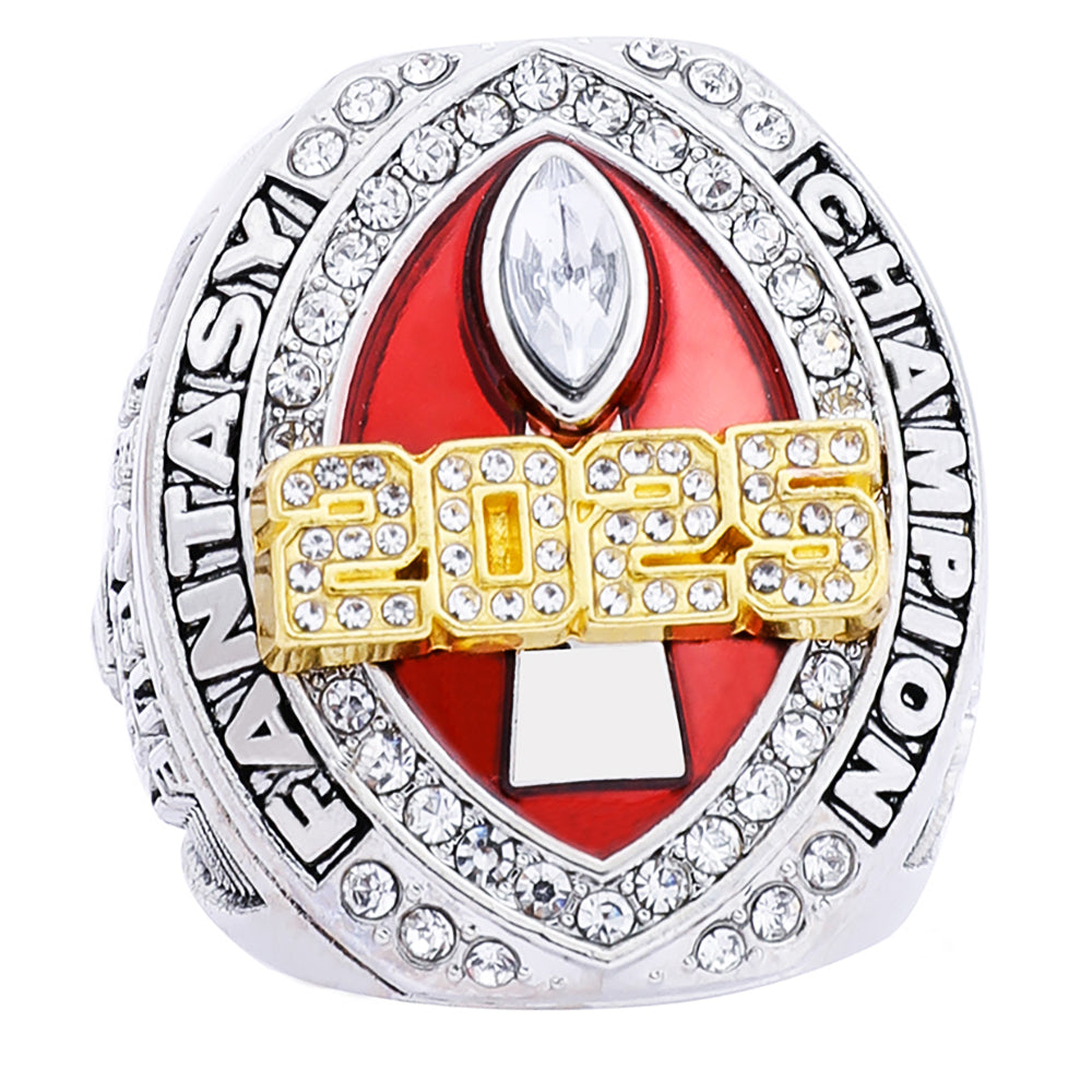 2025 FFL Ring Silver & Red