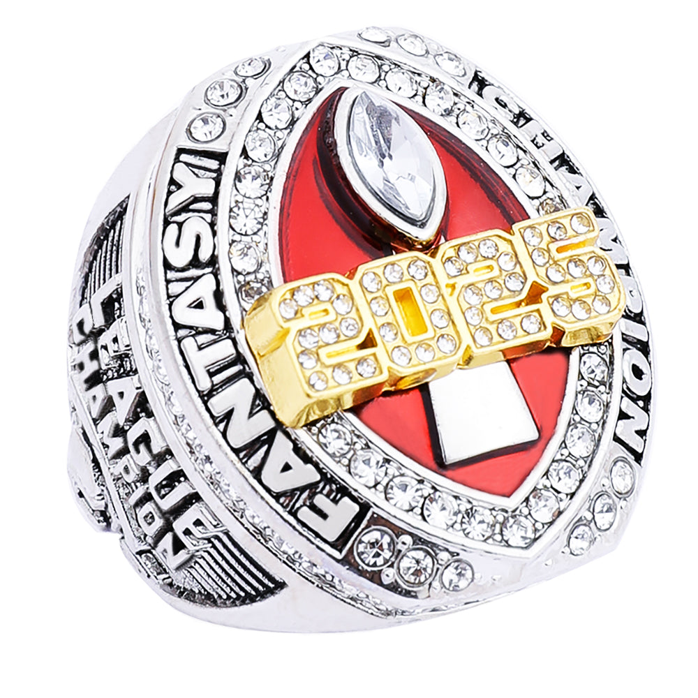 2025 FFL Ring Silver & Red