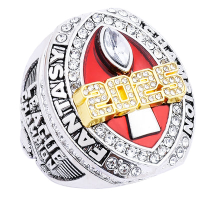 2025 FFL Ring Silver & Red