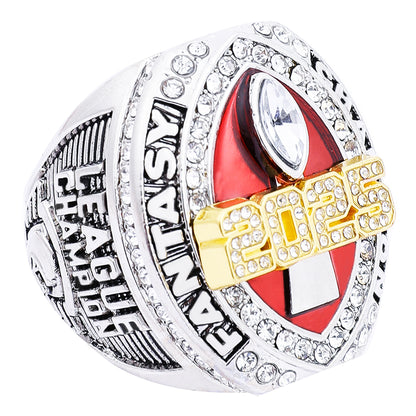 2025 FFL Ring Silver & Red