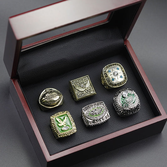 Philadelphia Eagles Super Bowl Ring Set