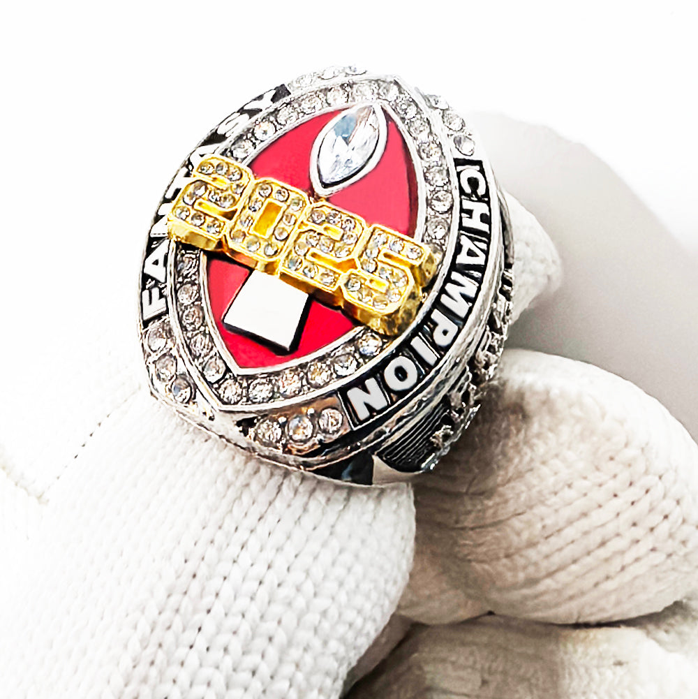 2025 FFL Ring Silver & Red