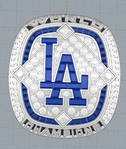 LA Dodgers 2024 World Series Official Ring