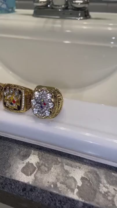 Steelers Super Bowl Ring Set